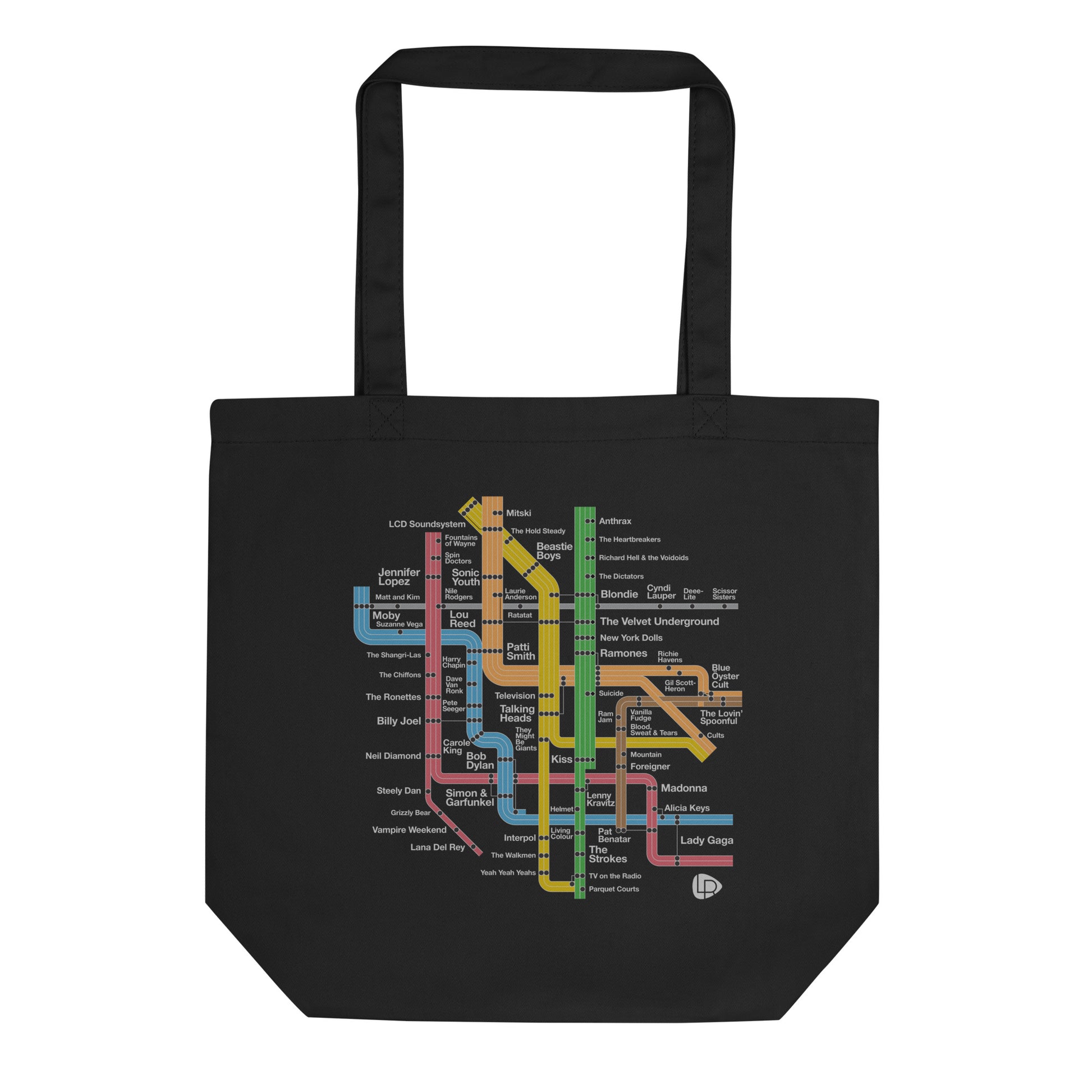 NYC Rock Underground Eco Tote Bag - Lost Radicals