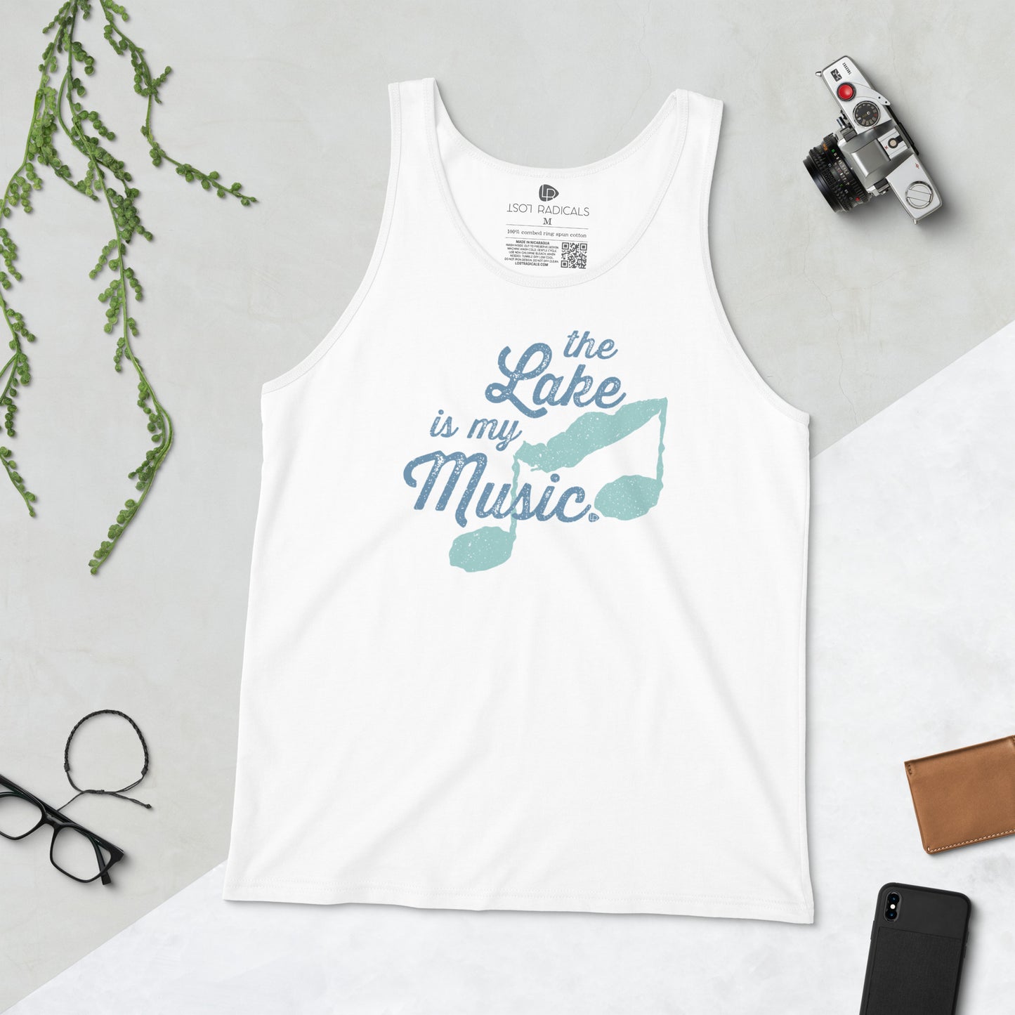 The Lake Is My Music Unisex Tank Top