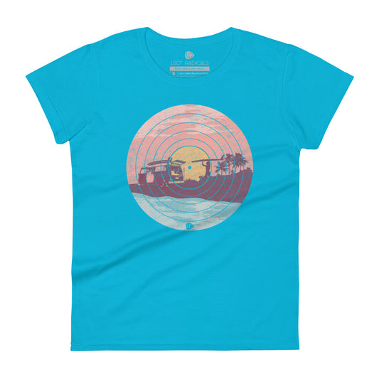 Soft Rock Sunset Womens' Fit T-Shirt - Lost Radicals