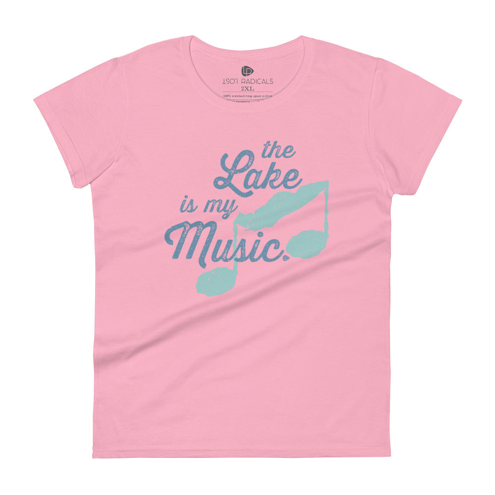 The Lake Is My Music Women's Fit T-Shirt