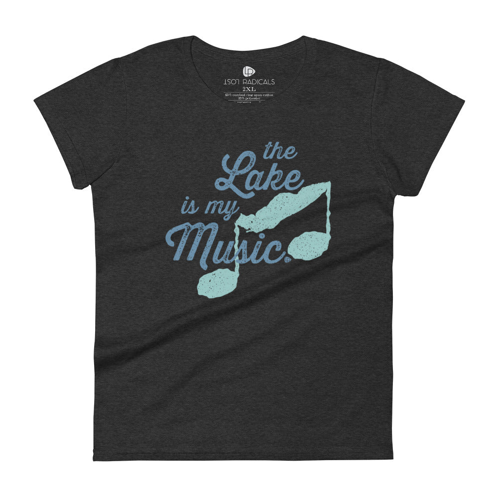 The Lake Is My Music Women's Fit T-Shirt