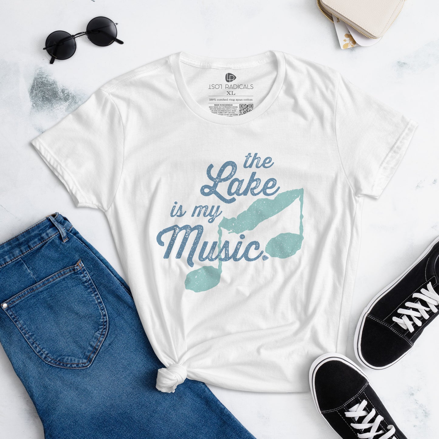 The Lake Is My Music Women's Fit T-Shirt