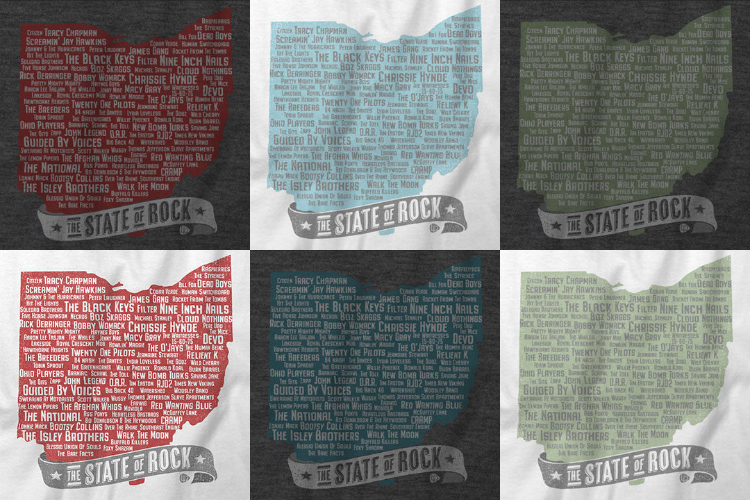 The State of Rock Unisex T-Shirt - Lost Radicals