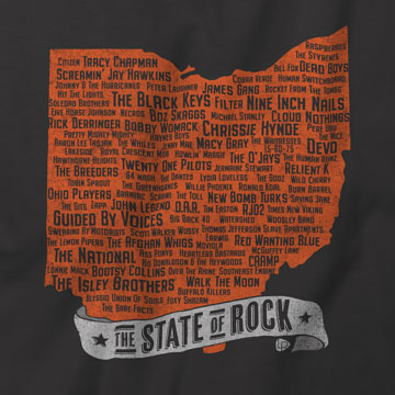 The State of Rock Tailgate Youth T-Shirt - Lost Radicals