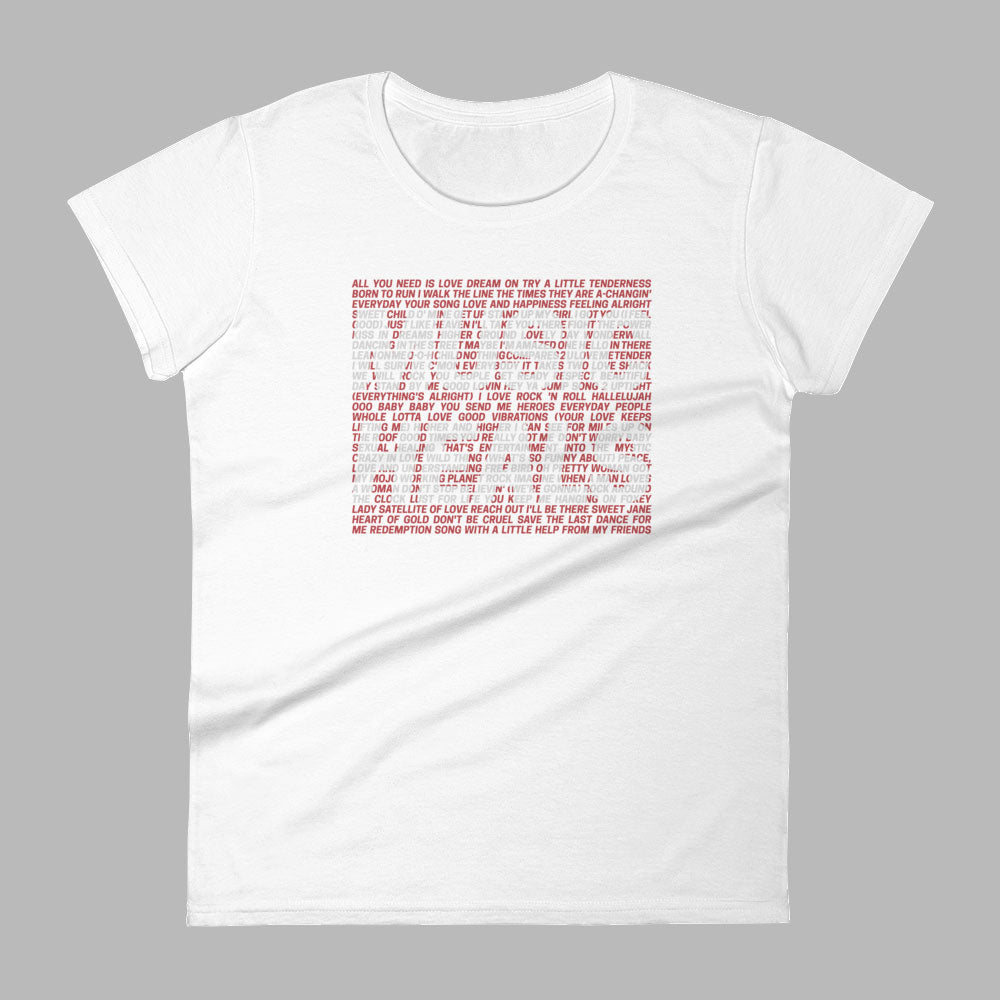 Music Heals Womens' Fit T-shirt - Lost Radicals