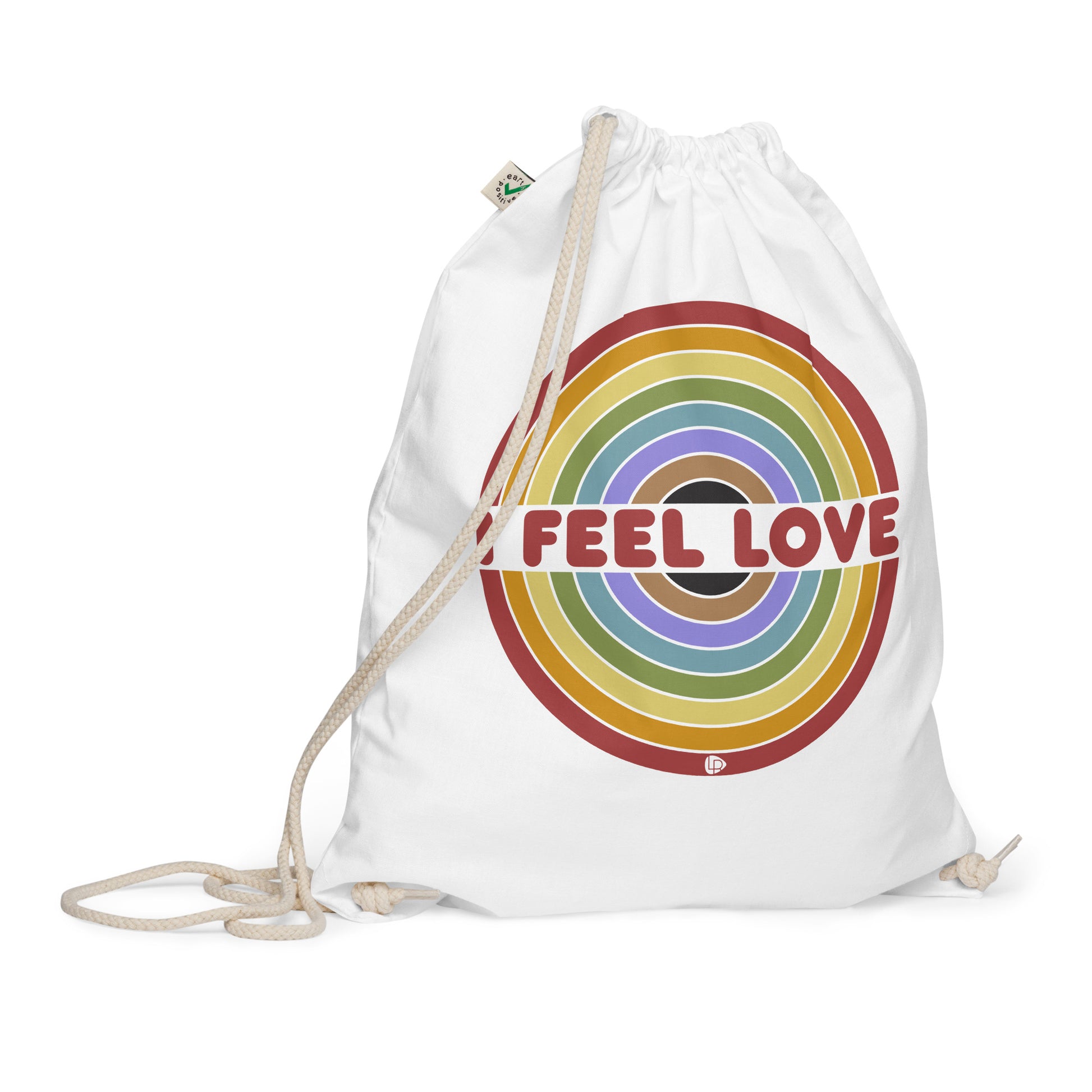 I Feel Love Drawstring Bag - Lost Radicals