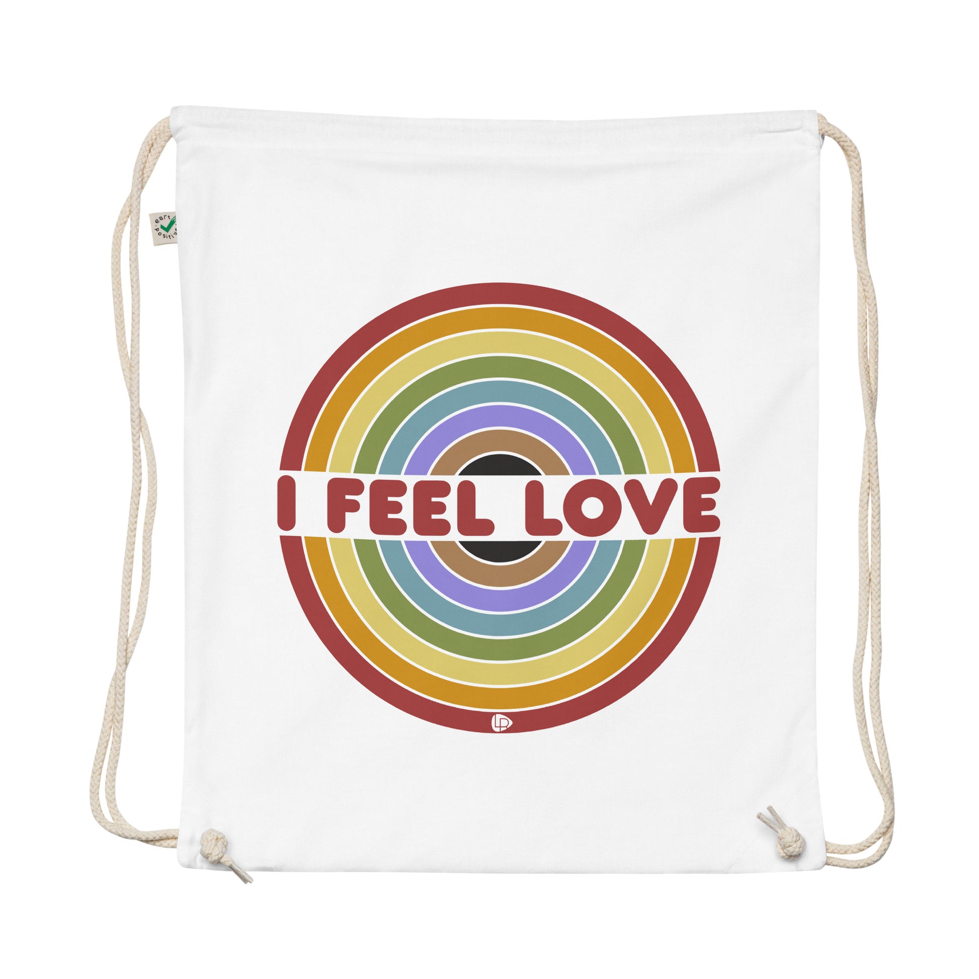 I Feel Love Drawstring Bag - Lost Radicals