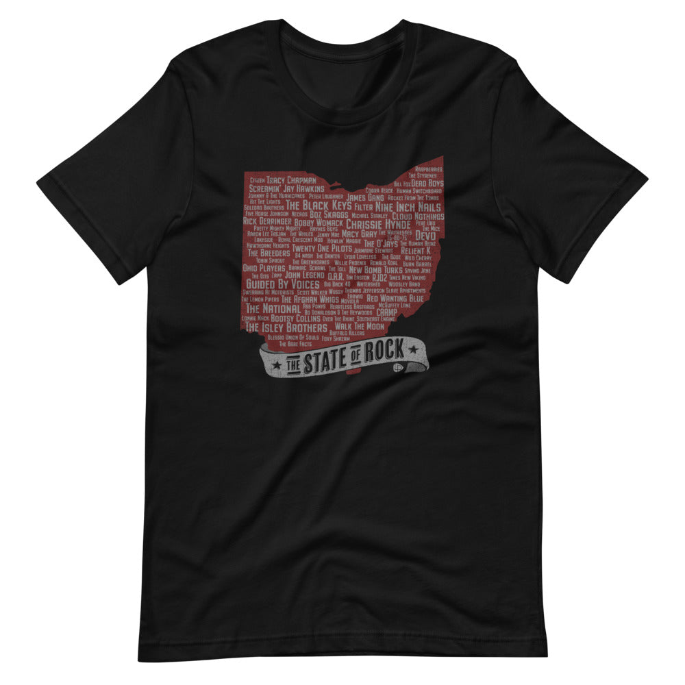 Ohio — The State of Rock Unisex T-Shirt - Lost Radicals