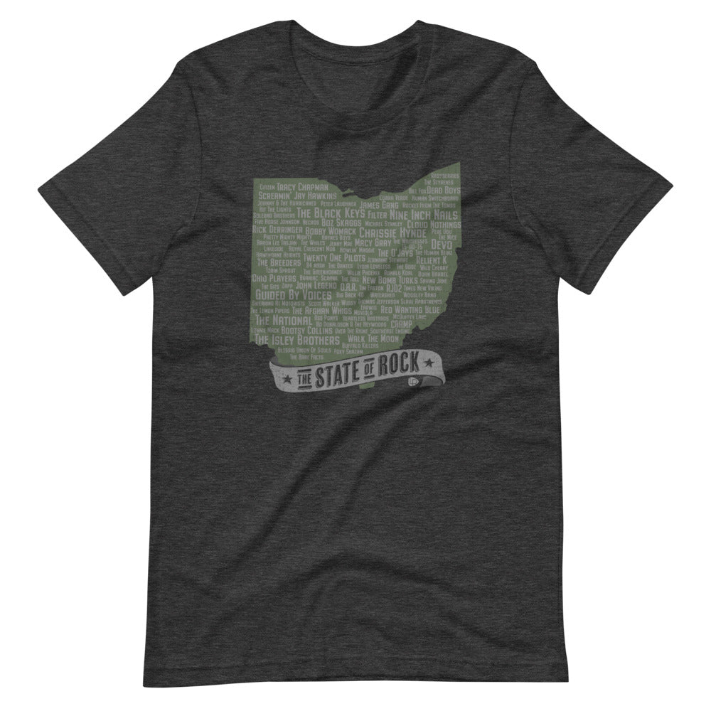 Ohio — The State of Rock Unisex T-Shirt - Lost Radicals