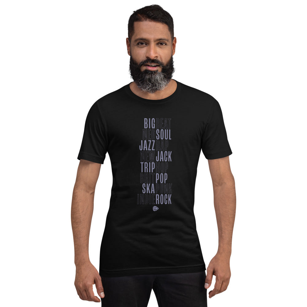 Subgenres Unisex T-Shirt - Lost Radicals