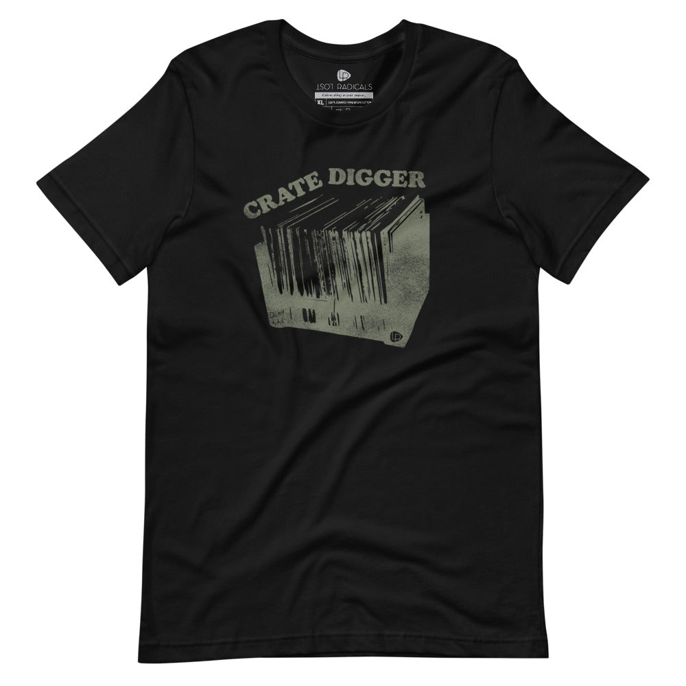 Crate Digger Unisex T-Shirt - Lost Radicals