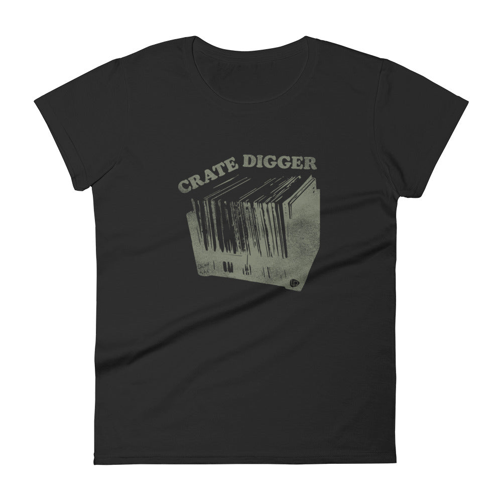 Crate Digger Womens' Fit T-Shirt - Lost Radicals